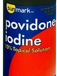 SM POVIDONE-IOD SOL 10%    8OZ