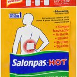 SALONPAS HOT CAP PATCH 3CT